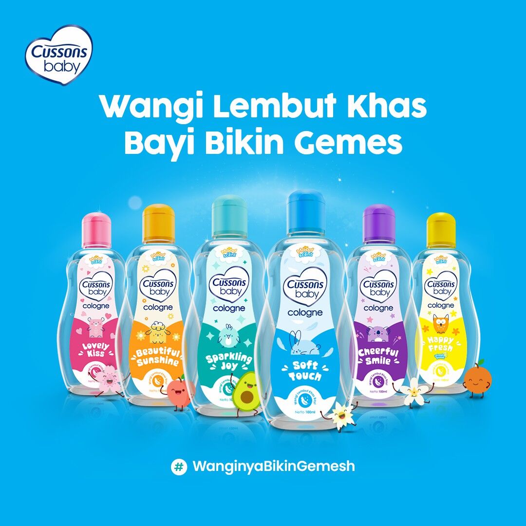 Cussons Baby Cologne - Cheerful Smile